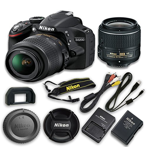 D3200 DSLR Camera with 18-55mm f/3.5-5.6G VR II Lens