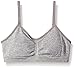 MaidenformGirlsSeamless Ruched Crop BraHeather GreySmall