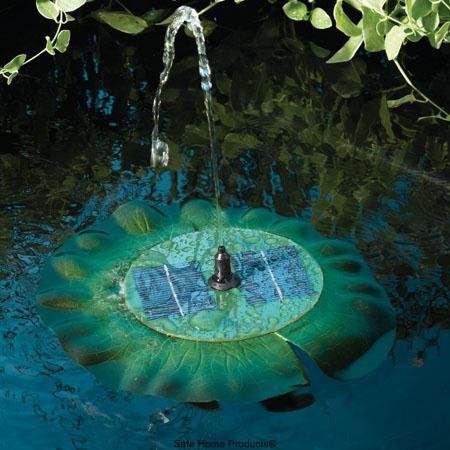 Smart Solar Aquatic Range Floating Lily Solar Fountain