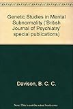 Genetic studies in mental subnormality