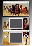 Horses Pretty Pony Stallion Vinyl Decal Cover Skin Protector for Nintendo D ....