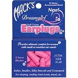 Mack's Dreamgirl Soft Foam Earplugs 10 pr