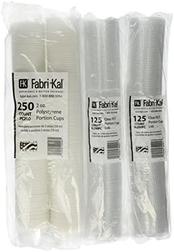 Jello Shot Glasses 500 2oz. Plastic with Lids 250/Pkg Pkg/2 by Jello Shots