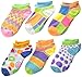Jefferies Socks Girls 2-6X Mod Low Cut Socks 6 Pair Pack