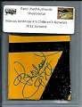 Richard Petty Signed Marcose Ambrose STANLEY Nascar Race Used Sheetmetal Piece - NASCAR Autographed Race Used Items