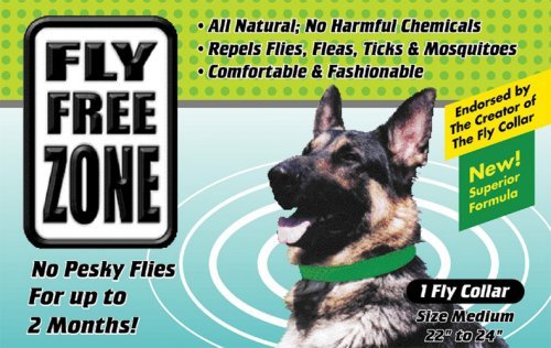 Fly Free Dog Collar - Small 18