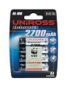 Uniross AA 2700mAh (4) Rechargeable Battery Ni-Mh