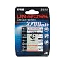 Uniross AA 2700mAh (4) Rechargeable Battery Ni-Mh