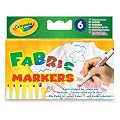 Crayola 6 Fabric Markers