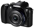 Samsung NX5 Systemkamera (14 Megapixel, 7,6 cm (3 Zoll) Display, HD Video, Bildstabilisierung) inkl. 18-55 mm Objektiv OIS schwarz
