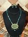 Gift for Mother- Traditional Indian Intricate Floral Thewa Pendant Necklace 3pc Set