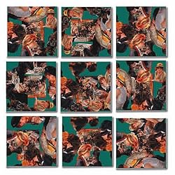 B Dazzle Renoir Scramble Squares 9 Piece Puzzle