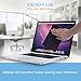 (15 Pack) QKOO Microfiber Cleaning Cloths - for Digital DSLR Cameras Lenses, Camera Screens, Glasses, Tablets, Cell Phones, LCD TV and Laptop Screens, Screens, Watches and Any Other Delicate Surface (15 Black, 7 x 8 inches (18cm x 20cm)) QK13