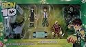 Ben 10 Alien Collection Heroes & Villains 5 pack (Sixsix, Kevin, Ben, Heatblast & Vilgax)