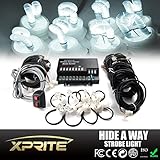 Xtreme&reg; 160W 8 HID Bulbs Hide-A-Way Emergency Hazard Warning Strobe Lights