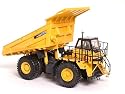 Exact 1:50 scale die cast and plastic collectable model of a Komatsu HD605 rigid dump truck
