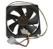 Yate Loon 140mm Silent Case Fan, Model "D14SM-12" Black.