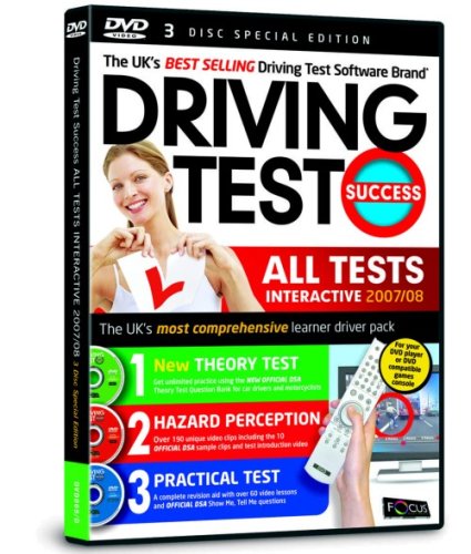 Childrens Toyshop  DVD : Driving Test Success All Tests Interactive 2007/08 Edition (DVDi)