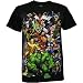 Search : Marvel Comics Heroes Mad Team Men's T-Shirt