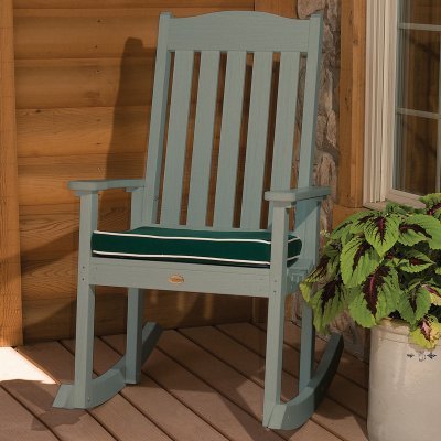 Highwood Furniture AD-RKCH1-WME Lynnport Rocking Chair, Weathered Mahogany