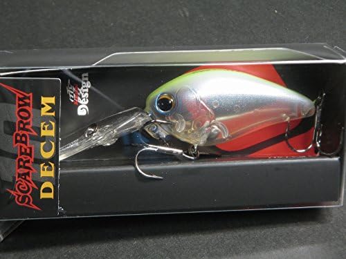 IMAKATSU Kasumi Design SCARE BROW DECEM Cover Cranking Bait #537 Muddy Crystal skeleton
