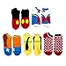 Disney Mickey And Friends Mood Toddler 5-Pack No Show Socks