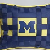 Michigan Wolverines Rectangle Toothfairy Pillow with Single Logo