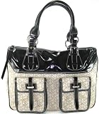 DKNY (Donna Karan New York) Business Tote in Chino / Black Patent