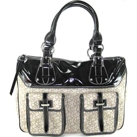 DKNY (Donna Karan New York) Business Tote in Chino / Black Patent