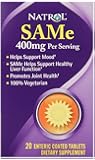 Natrol SAMe, 400mg, Tablets 20ea