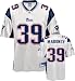 Men`s New England Patriots #39 Laurence Maroney Road Replica Jersey - L