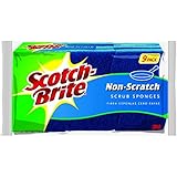 Scotch-Brite Scrub Sponge, Non-scratch, 9-Count (Pack of 2)