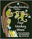 NV Four Monkey Wines Naughty Monkey Blend - White 750 mL