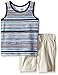 Quiksilver Baby Boys' Tank Top and Washed Poplin Shorts