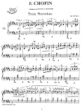 Chopin Mazurka Op. 63, No. 1: Instantly download and print sheet music