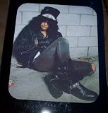 SLASH Leather Jacket & Top Hat COMPUTER MOUSE PAD Guns n Roses