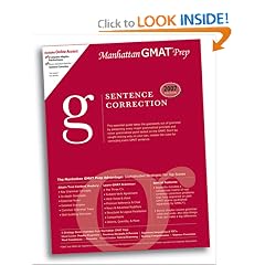 Sentence Correction GMAT Preparation Guide (Manhattan GMAT Preparation Guides)