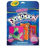 Crayola Neon Explosion Card Making kit by 