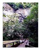 Bridge at Natural Tunnel in Southeast Virginia Scenic Photographic Poster Print by Dot Beverage, 16x20