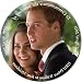 Prince William and Catherine (Kate) Middleton Royal Wedding #1 - Neoprene non-slip Beer Coasters - Drink Coasters (Set of 4) - Ideal Gift for all Occassions
