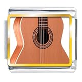 Buy Classic Guitar Italian Charms Bracelet Link
