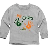 NCAA Texas Pan American Broncos Toddler My Colors Long Sleeve T-Shirt - Ash
