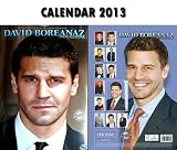 DAVID BOREANAZ 2013 CALENDAR + FREE DAVID BOREANAZ FRIDGE MAGNET