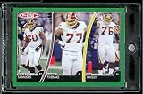 2007 Topps Total # 179 Chris Samuels / Jon Jansen / Randy Thomas - Washington Redskins - Football Card