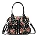 Scarleton Multi Pocket Floral Satchel H1761
