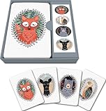Studio Oh! Notecard Set, Woodland Creatures, Box of 12