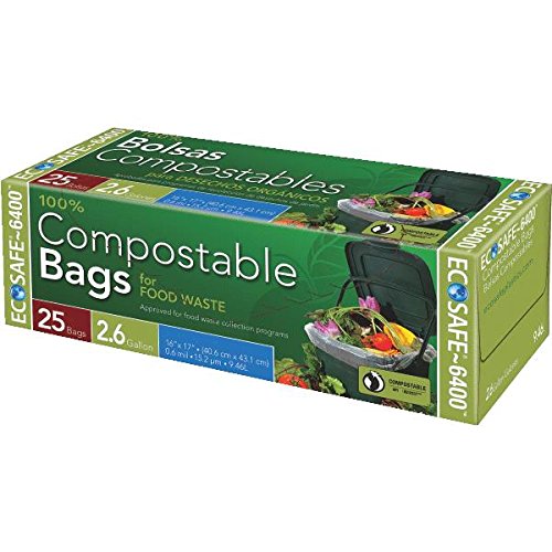 EcoSafe6400 Compostable Food Waste Trash Bag Great Garden Store
