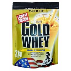 Weider Proteinpulver Gold Whey, Banana Split, 2000 g