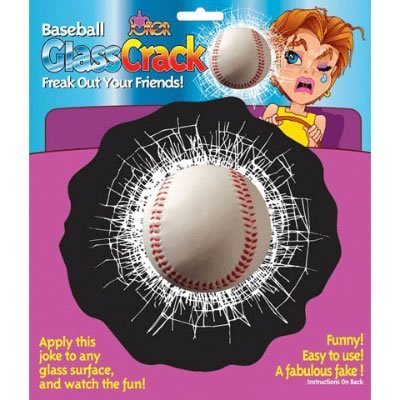 Baseball Glass Crack