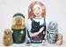 Wizard of Oz Russian Nesting Doll 7pc./6